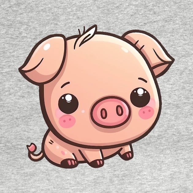 Adorable little baby pig by Cute Planet Earth Mini